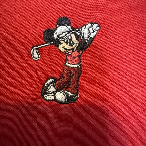 Nike Golf Tour Performance Dri-Fit x Disney Parks Mickey Mouse Polo Shirt XL - Picture 3 of 9
